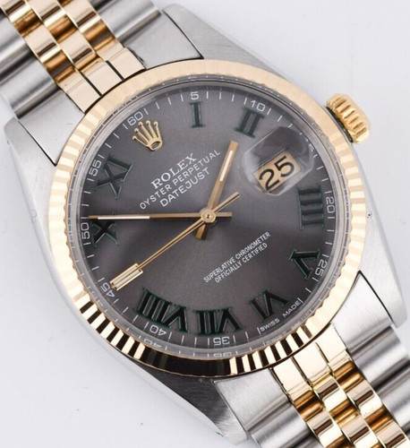 Rolex datejust 16013 grey - 16013,