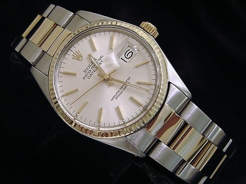 Rolex datejust mens 2tone - mens,