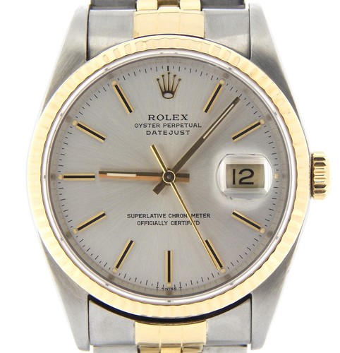 Rolex datejust mens 2tone - mens,
