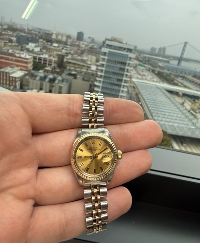 Rolex datejust tone yellow - rolex, 2-tone