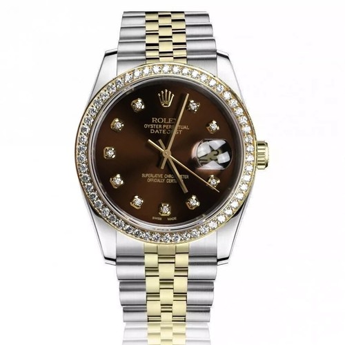 Rolex datejust chocolate - mm,